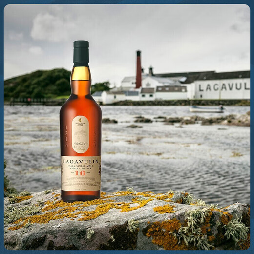 乐加维林（Lagavulin）16年单一麦芽威士忌洋酒700ml艾莱岛岛屿