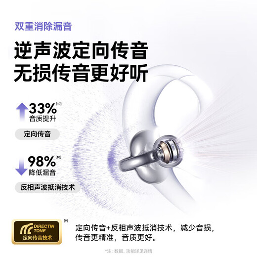Newmine's top-of-the-line 2026 new Bluetooth headset clip-on bone conduction concept, comfortable, high-quality, wireless noise reduction, sports ear clip, open type, large battery, long battery life gift, champagne gold, Dolby panoramic surround, cloud-sense wearing, ENC noise reduction