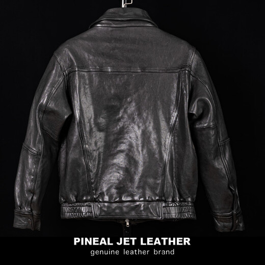 Haosong PJL new American style 70s retro Hong Kong style-561 old expanded sheepskin pilot black 2XL (10Jin Jin is equal to less than 0.5kg)