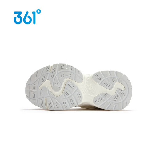 361 Shopping Mall Same Style Children's Shoes Boys Casual Shoes 2026 Spring New Velcro Cushioning Sports Shoes for Middle and Large Children Feather White/Aqua Clear Gray/Mediterranean Blue Size 35