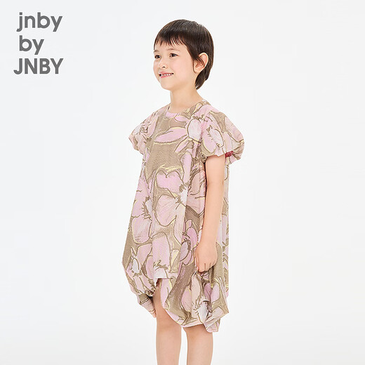 jnby by JNBY新款江南布衣童装连衣裙26春女童1Q3G10540 690/粉色系 130cm