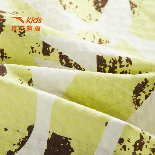 ANTA Children's T-shirt Men's Big Children's Clothes The Lion King 2026 Summer New Fashion Pattern Pure Cotton Short T352628601 Yuting Color/Full Print-1 130