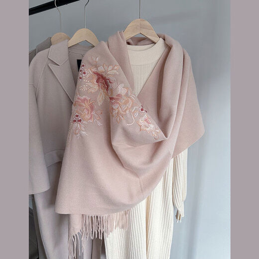 Mother's Day gift pure wool scarf Qianying Yingrui birthday gift for mother and mother-in-law gift box Qianying Yingrui full red gift box