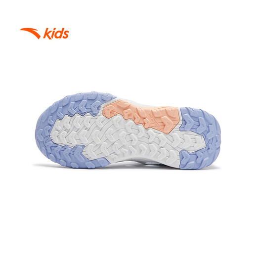 ANTA children's sandals, sports beach shoes, big children's shoes, 2026 summer new anti-slip wading and river tracing shoes Anta white/pool blue -4 37