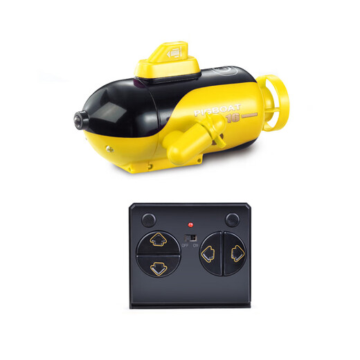 Dreiamer Tiger Fischtank Mini Fernbedienungs-U-Boot Toy Boat Elektrik Elektrisches kleines U-Boot-Model Kinderjunge kann in den Wasserhai-Wale 12 cmrc Klasse 6-Nuklear-U-Boot Schwarz offizieller Standard-Lieferschraubendreher und Batterie gelangen