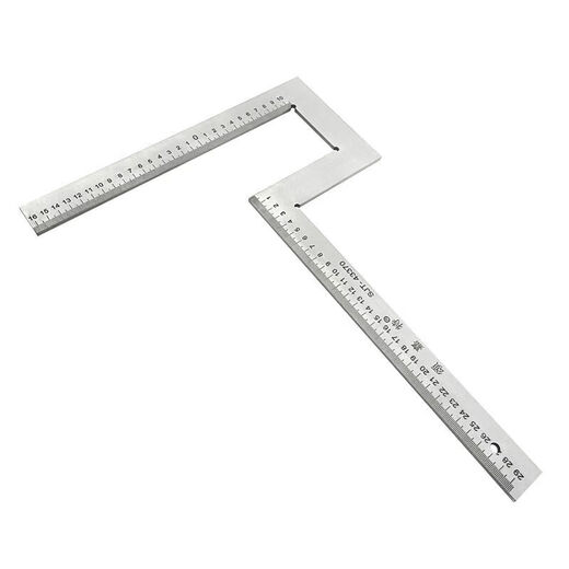 GJXBP stainless steel flange square wheel hub angle ruler turning ruler angle detection ruler right angle ruler protractor bow 600mm