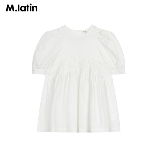 Ma Latin (M.Latin) Ma Latin big children and girls 2023 summer clothes new soft mesh touch delicate and soft silhouette dress princess skirt