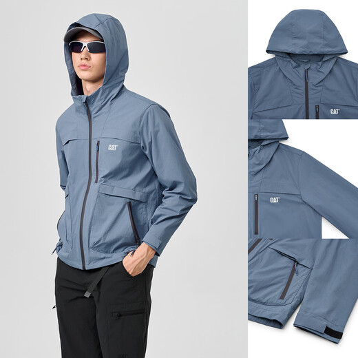 Carter (CAT) 26 spring new men's urban light outdoor single jacket shopping mall same style blue L