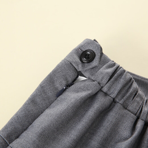 Montagnard middle-aged and older children's summer high-waisted pleated skirt, fresh and girly 2026 versatile short skirt, simple design, literary style skirt