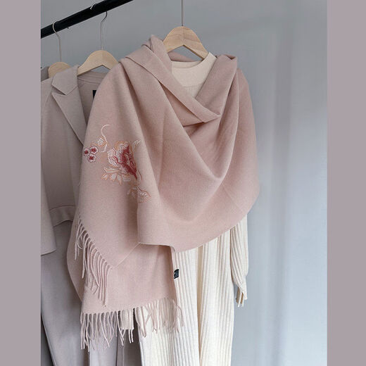 Mother's Day gift pure wool scarf Qianying Yingrui birthday gift for mother and mother-in-law gift box Qianying Yingrui full red gift box