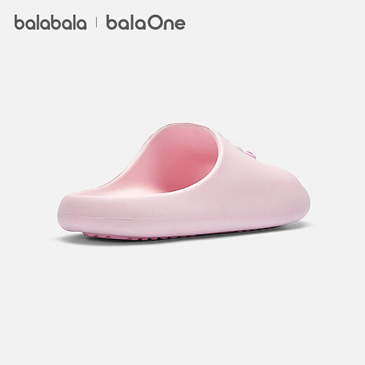 BALABALA balaOne children's shoes children's slippers boys and girls sandals 2026 Xiaxin non-slip indoor shoes dream pink 60301 33 (foot length 20.3-20.7/inner length 21.2)