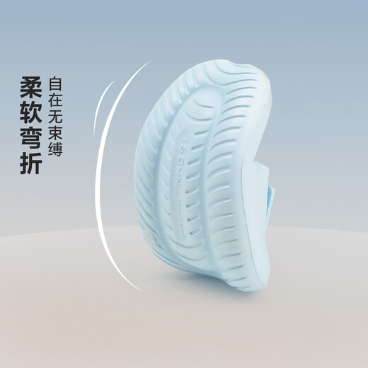 Minibala children's shoes, children's slippers, summer new style, breathable, wear-resistant, cute flip-flops for boys and girls, indoor and outdoor home shoes, blue (recommended to go up 1-2 sizes) 25, sole size 150mm (foot length 12.0-12.7)