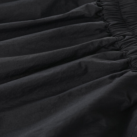 Montagnard summer high-waisted skirt for middle-aged and older children. Super cute patch pockets on both sides for girls to go out. Campus style versatile high-simple long skirt.