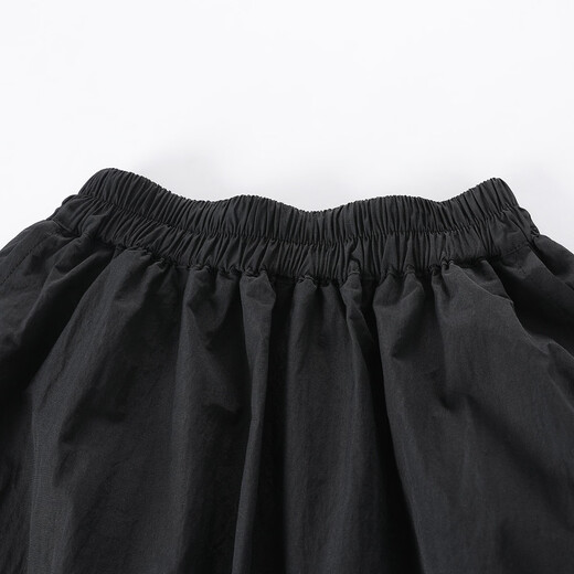 Montagnard summer high-waisted skirt for middle-aged and older children. Super cute patch pockets on both sides for girls to go out. Campus style versatile high-simple long skirt.