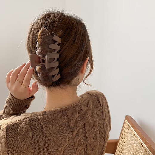 Jay Weiyi hair accessories set, headband, headband, high ponytail grabber, hairpin, duckbill clip, rubber band, women's hairpin, Wenya 2-piece hairpin set