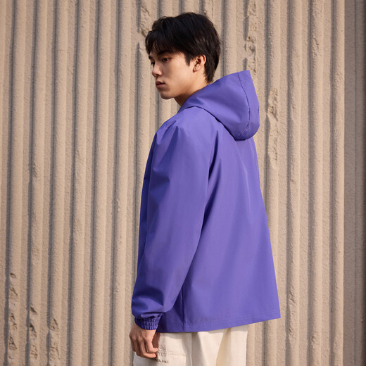 Adidas simple football training sports zipper hooded jacket men's spring new Adidas official