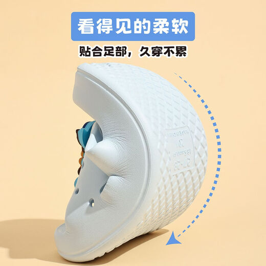 PAW PATROL PAW PATROL Children's Slippers Summer Boys and Girls Baby Soft Soled Home Bathroom Bath Breathable Sandals PAW Team Beige Archi 4578 18.5 Inner Length 18.5cm Size 185 Suitable for Foot Length 17.5cm