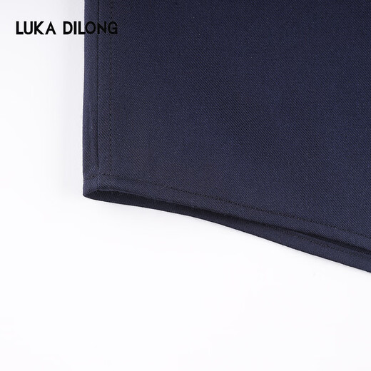 Luca Dillon Light Luxury 6A Grade Mulberry Silk Spring and Summer New Men's Cool High Elastic Smart Constant Temperature Short Sleeve Shirt Royal Blue S (46)