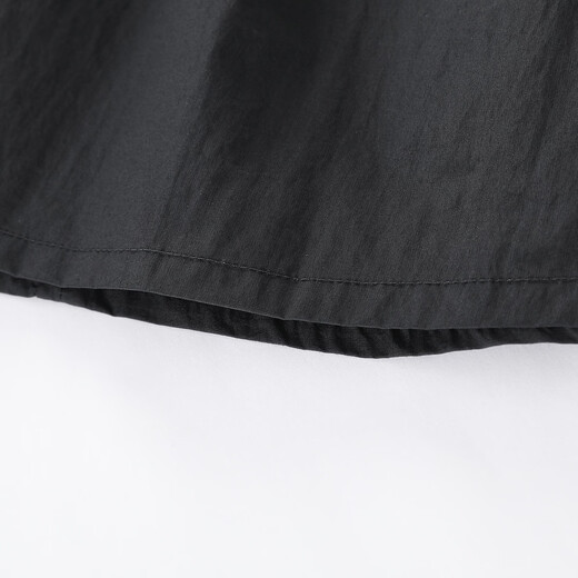 Montagnard summer high-waisted skirt for middle-aged and older children. Super cute patch pockets on both sides for girls to go out. Campus style versatile high-simple long skirt.