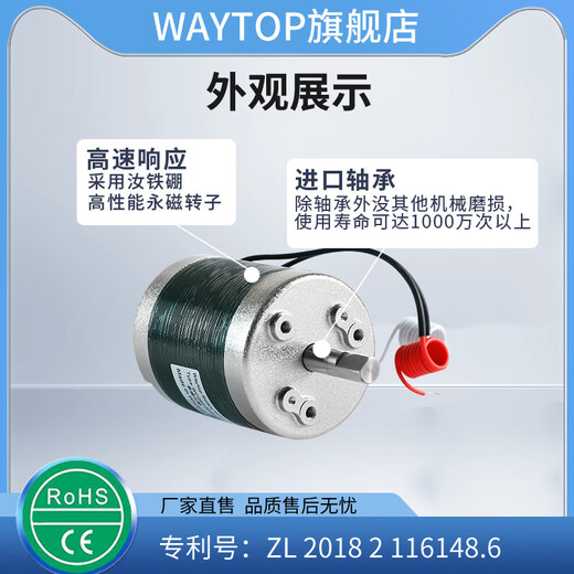 WAYTOP logistics sorting materials use 90-degree rotating flip plate rotating electromagnet self-maintaining 30 degrees-R20