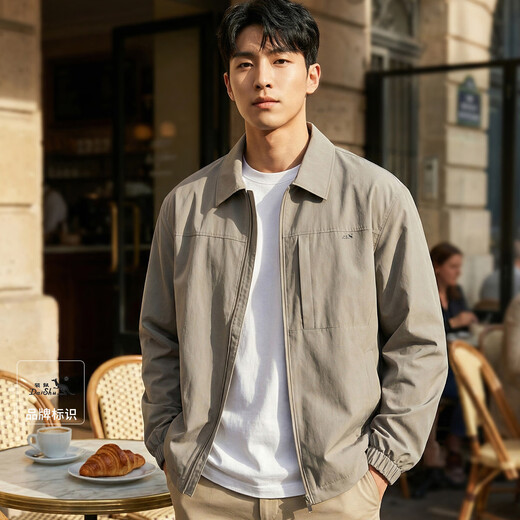 Kangaroo (DAISHU) soft and comfortable thin 2026 spring fashion versatile classic lapel jacket men's casual jacket