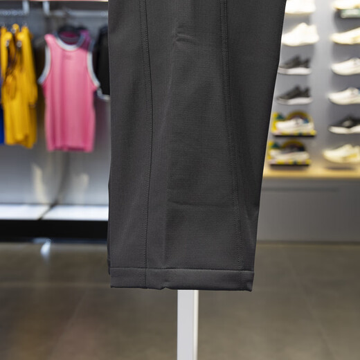 Li Ning CF traceable sports pants men's 2024 winter plus velvet warm water-proof loose straight trousers AYKU723 AYKU723-4 black M