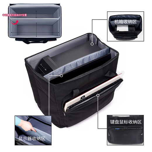 Weston Paul Desktop Computerbeutel Hostbeutel wasserdichte, kräftig-resistente und tragbare Wirt sowie Aufbewahrungstasche für Monitor.
