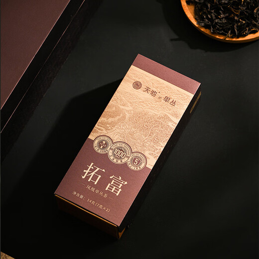 天池乌龙茶金山系列凤凰单丛茶单枞组合香特级112g礼盒装节日送礼茶叶