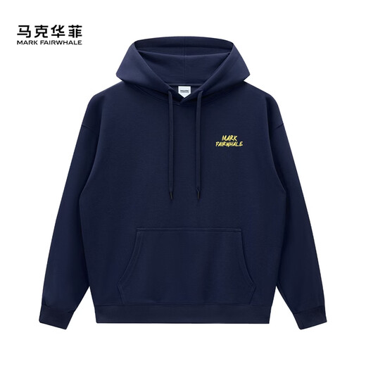 MARK FAIRWHALE hooded sweatshirt for men, outdoor velvet warm men's sweatshirt, thickened long-sleeved T-shirt, sports and leisure pullover top for men