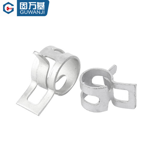 Guwankidacro Elastic Clamp Stahlgürtel Hoop Federstahl Klemme Wasserrohröl Hoop 65 Manganstahl Klemme Q673 Rohrklemme M32X12X1.5 [5 Stücke]