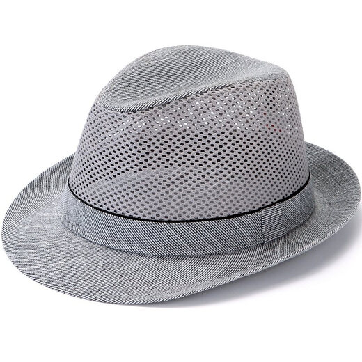 Sombrero Sombrero de verano para hombres Protección solar de mediana edad y ancianos Sombrero para el sol Sombrero fresco transpirable Sombrero de paja de malla Sombrero para el sol para hombre viejo Caqui oscuro M (57-58 cm) Cuerda a prueba de viento + soporte para sombrero