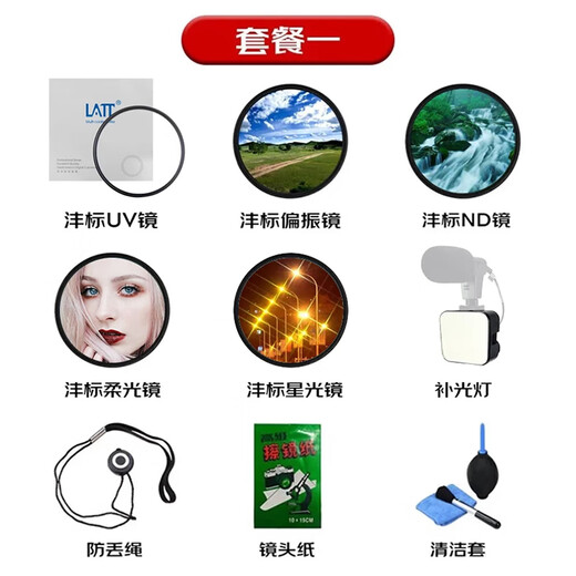 Sony (SONY) G Master Full Frame Mirrorless Lens FE24-50mm F2.8 G Package Three Card Color Gold Ring + Starlight Mirror