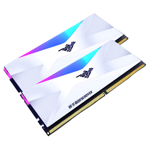 DESEROYER Gaming Memory Bar, Unlocked Voltage, Low Timing Gaming Experience, Explore Overclocking, DDR4 RGB Light Bar, Optional without Light Bar, Battleship TUY 16GX2 Set, 3600 C18 Lamp, Original Hynix Factory