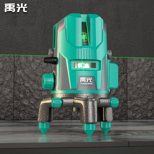 Yuguang Level 2024 New Outdoor Super Bright Green Light 2/3/5 Line LD High Precision Thin Line Wiring Green Light 3 Line + Big Mac Digital Display Battery Official-Worry-Free After-Sales