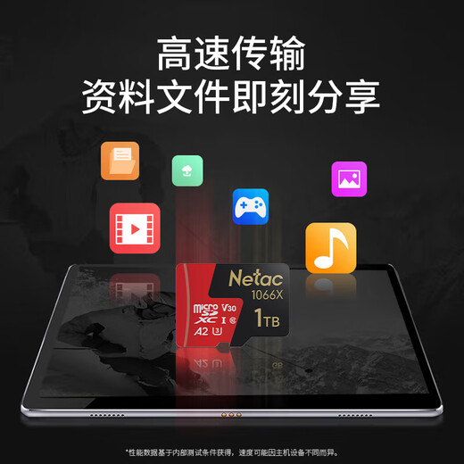 朗科（Netac）1TB TF（MicroSD）存储卡 U3 A2 4K 超至尊PRO版 适用于大疆运动相机gopro内存卡 读速160MB/s 