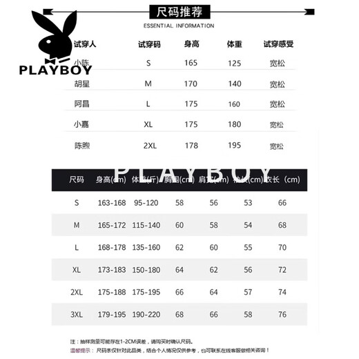 Playboy (PLAYBOY) American Heavyweight Hooded Sweatshirt Men's 2026 Spring New Loose Casual Versatile Jacket Men's Tops Men's Clothing Red S Recommendation 95-120Jin Jin equals 0.5 kg