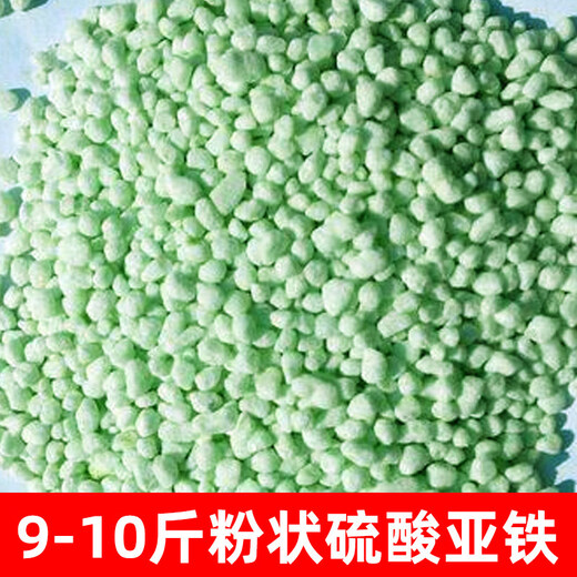 Ferrous sulfate flower fertilizer, flower fertilizer, soil improvement, flower cultivation, acid-loving plant potted supplementary fertilizer, 10 Jin Jin is equal to 0.5 kilograms of ferrous sulfate (granules)