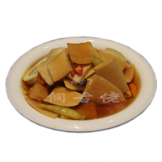 Vileri Dong Gu Lao pickled radish, Hunan specialty, authentic Xiangxi pickles, Zhijiang Dong Gu Lao, crispy skin, sauce-flavored radish, 500g bag
