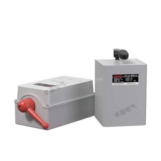 Reverse switch 380v three-phase 220v single-phase HY2-15 motor forward and reverse waterproof switch 60A QS-30 10 pieces