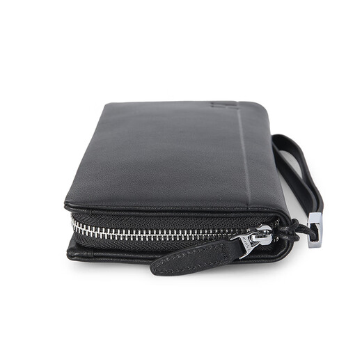 Red Valley Hands Hands Top Layer Cow Hide's Men's Cutch's Men's Long Wallet Men's Clip Box Boad Box d'anniversaire Cadeau