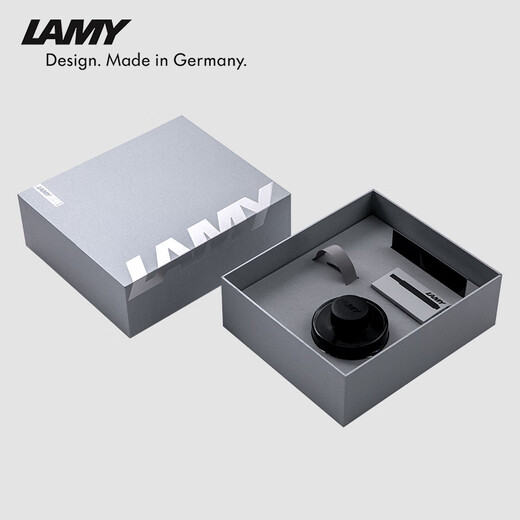 LAMY Pen Gift Box Hunting Series Ink Pen Set Upright Pen Corporate Group Purchase Customized Gift Business Signature Pen Matte Black 0.5mm Holiday Gift