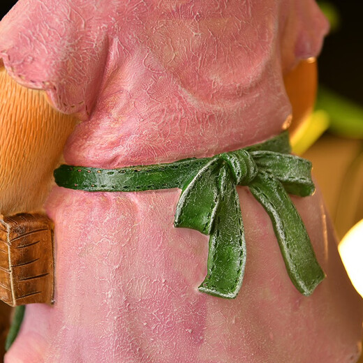 Yi Mingyuan Garden Decoration Courtyard Floor-standing Simulation Cartoon Rabbit Ornament Living Room Balcony Creative Arrangement Animal Sculpture Combination 2