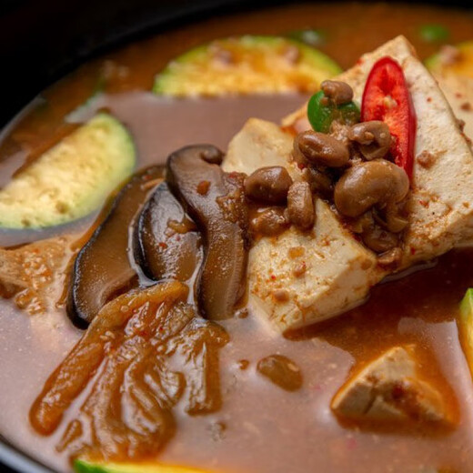 可局韩国大酱汤朝鲜族臭酱延边特产韩式正宗清国酱黄豆酱豆 餐饮批发 5袋清国酱球