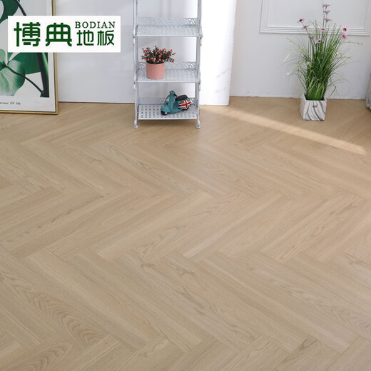 Piso de laminado de madera maciza de madera maciza de tres capas de grado ambiental con núcleo ambiental para el hogar para el hogar de la madera de calefacción de tierra del hogar HGR831