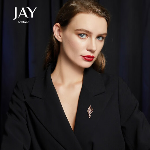 Jay's original designer brooch, corsage, birthday gift for elders, mother-in-law, purple