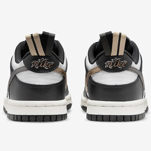 Nike (Nike) Zapatos casuales de mujer Summer NUEVO AIR Jordan 1 Low AJ1 Atendy Low-Top Coushinging Sports Sports Dh9764-001/Black and White Little Panda 36