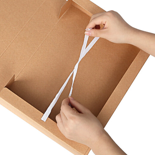 Sima (SIMAA) Kraft Paper Archive Box 10 pieces of 40mm mixed kraft paper 500g thickened file box Archive Box Financial Certificate Box Office Supplies 16794