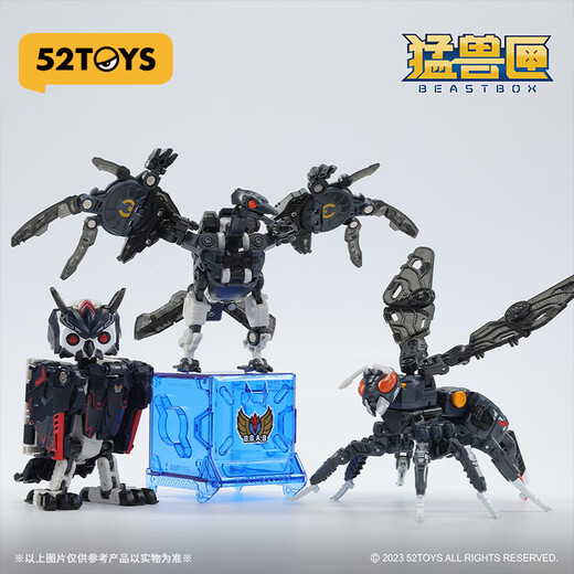 52TOYS BEASTBOX猛兽匣系列空天战队套装潮流机甲手办变形模型玩具摆件