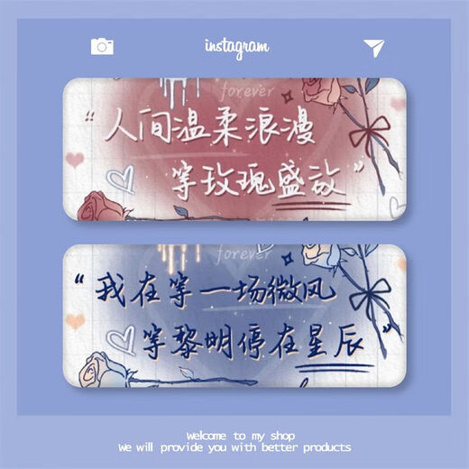 创意个性眼镜盒便携防压随身镜眼睛盒子墨镜学生收纳简约情侣 我在等_-眼镜盒