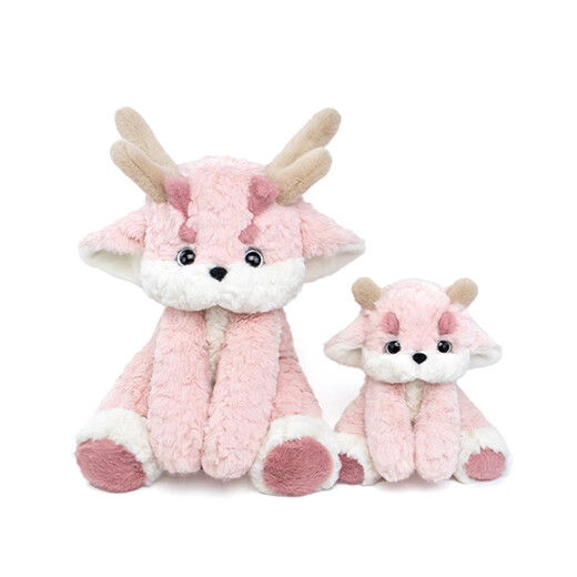 Pmalux Little Pink Dragon Doll Flush Toy Little Dragon Doll Good Night Lindo Pet Sleeping With Doll Girl Birthday Año Nuevo Regalo Little Pink Dragon 20cm